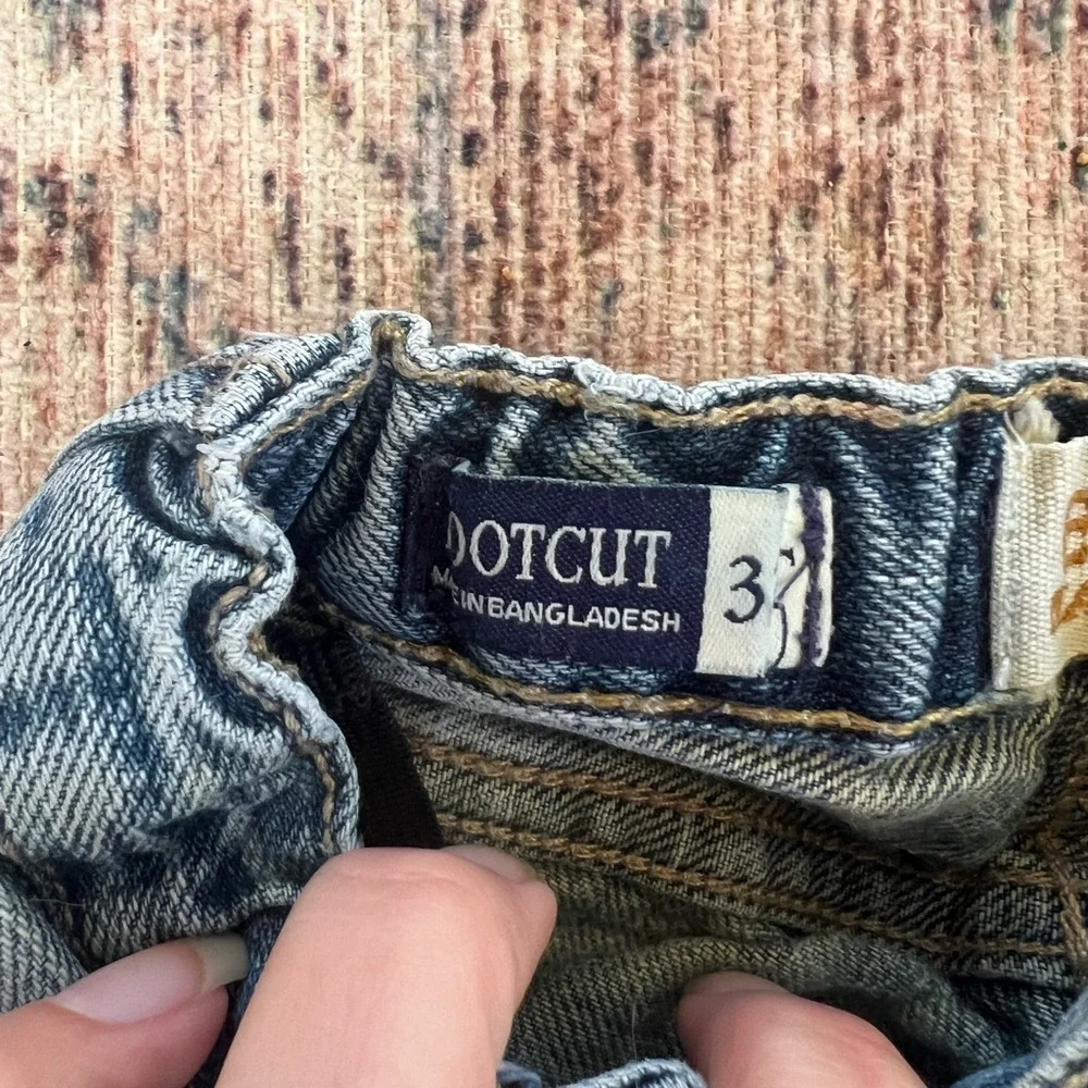 Place Kids Distressed Blue Jeans
